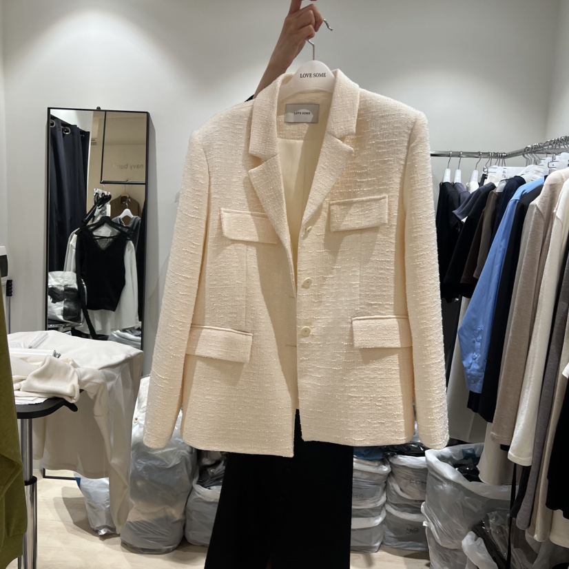 LOVE SOME韓國代購㊣女士新品真品職業熱賣人氣推薦25秋冬夾克LOVE SOME夾克