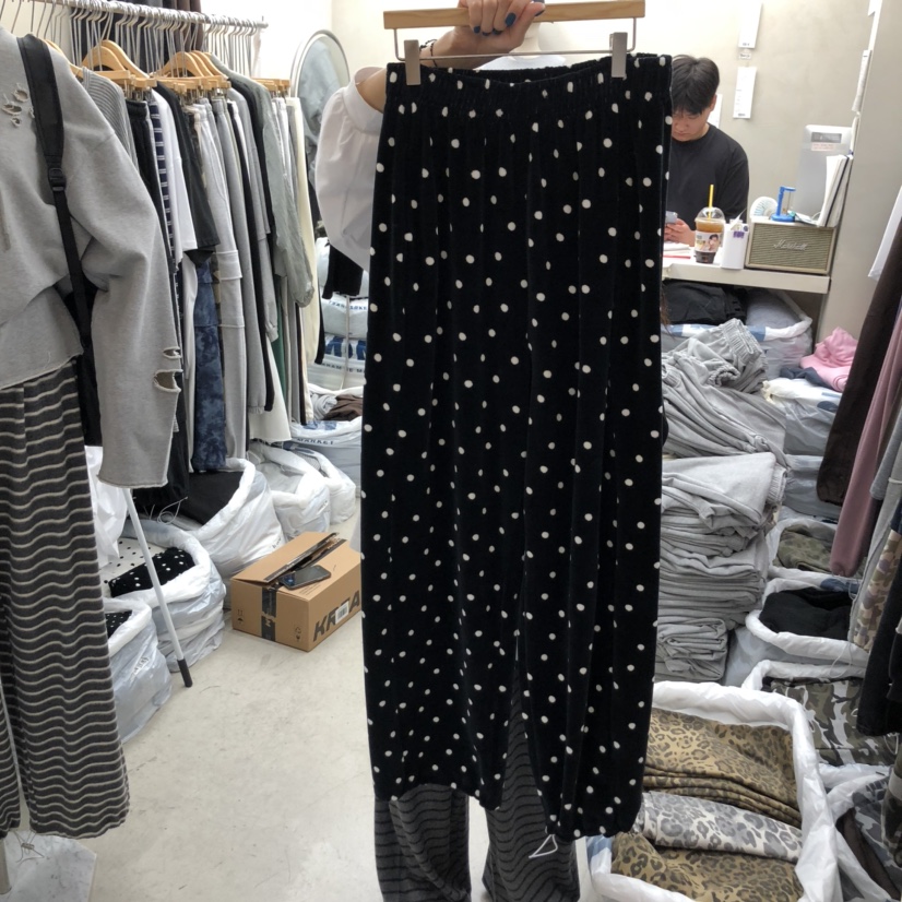 BREEZE東大門㊣直郵女裝新品時尚熱賣真品人氣休閑休閑褲絲絨BREEZE休閑褲圖色2