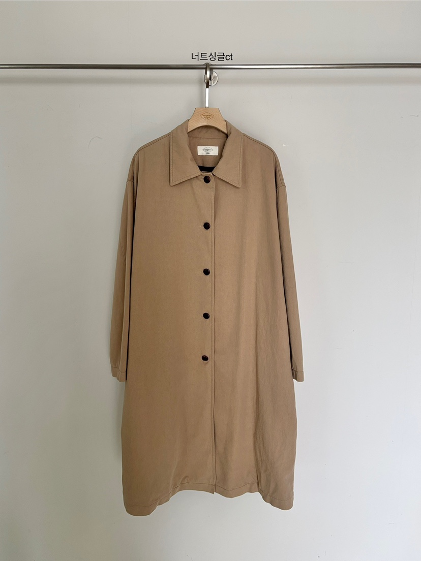 VERGAMOT東大門㊣代購女裝新品25秋冬休閑職業時尚長款風衣VERGAMOT長款風衣圖色1