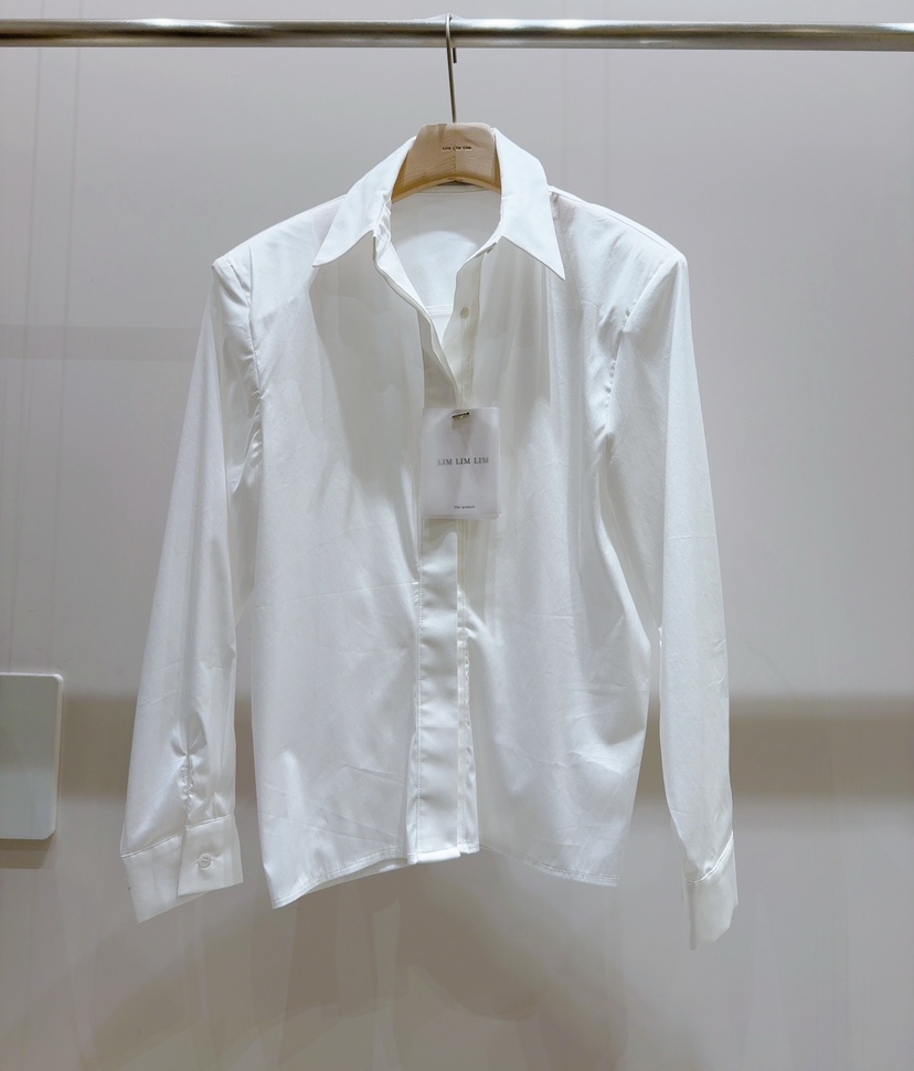LIMLIMLIM韓國代購㊣女裝新品職業25秋冬真品推薦襯衫蕾絲衫LIM LIM LIM襯衫/蕾絲衫圖色1