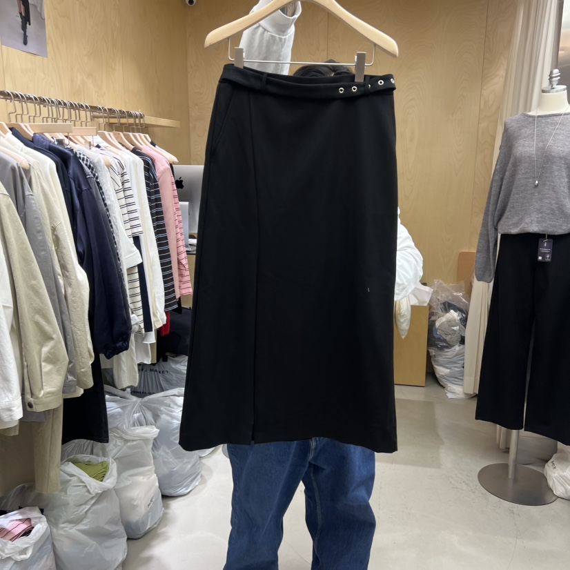 PLEASURE東大門㊣實拍女士新品時尚職業25秋冬半身裙中短裙PLEASURE半身裙/中短裙