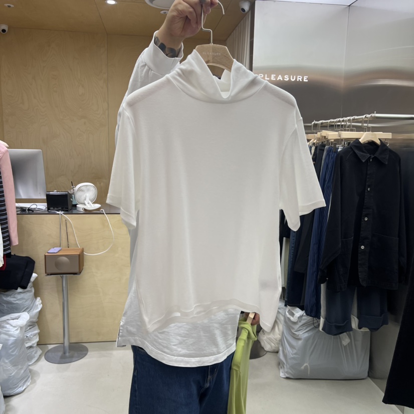 PLEASURE東大門㊣代購女士新款時尚休閑推薦25秋冬熱賣真品T恤PLEASURET恤圖色2