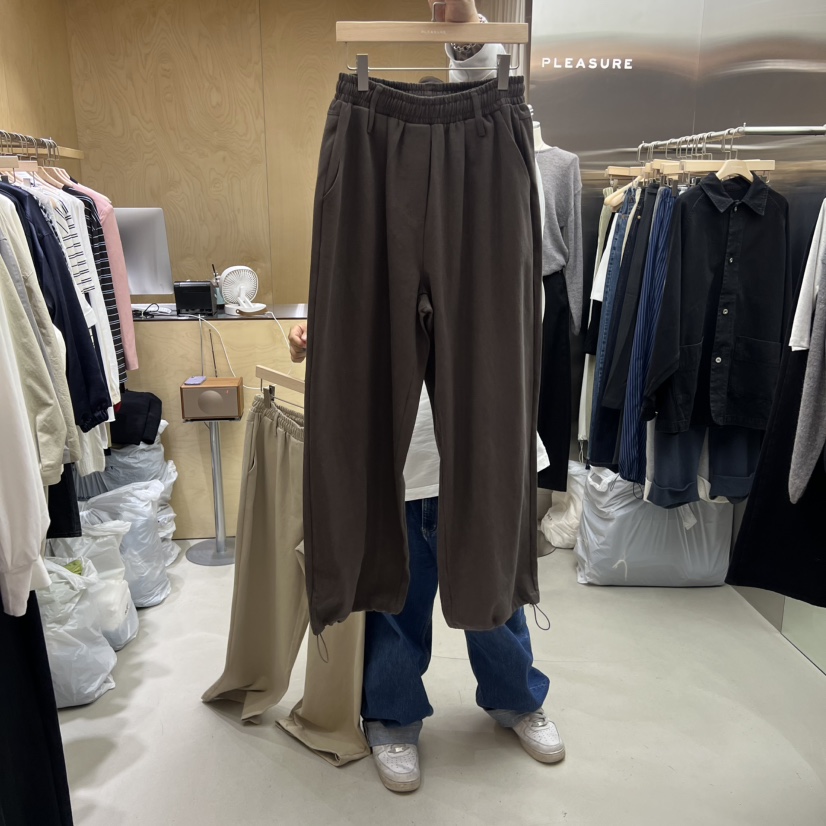 PLEASURE韓國直郵㊣女士新品休閑真品25秋冬休閑褲不含腰帶PLEASURE休閑褲圖色3