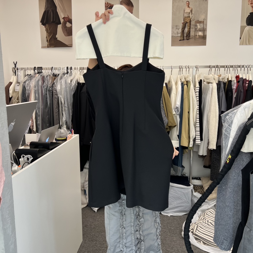 SALONDEMAG東大門㊣直郵女裝新品25秋冬真品推薦時尚連衣裙SALONDEMAG連衣裙