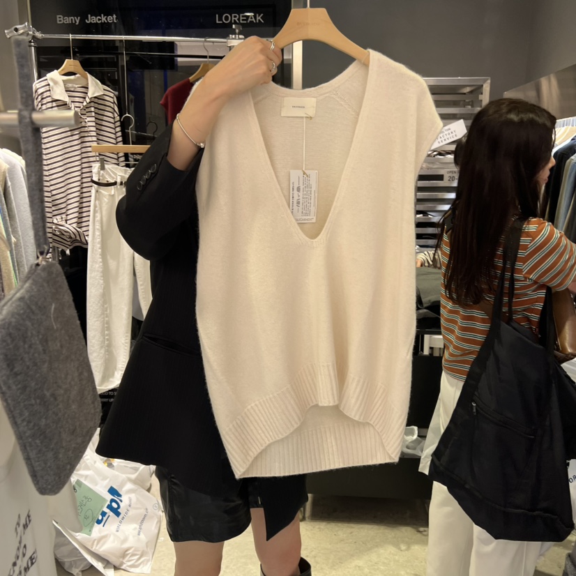 BANY ANCO韓國代購㊣女裝新品時尚職業真品休閑吊帶背心長款BANY ANCO吊帶/背心圖色1