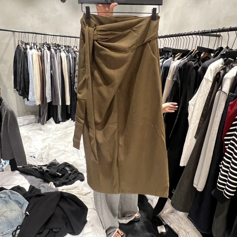 TUG韓國直郵㊣女士新款職業時尚25秋冬推薦真品人氣長裙裹身裙TUG長裙圖色2