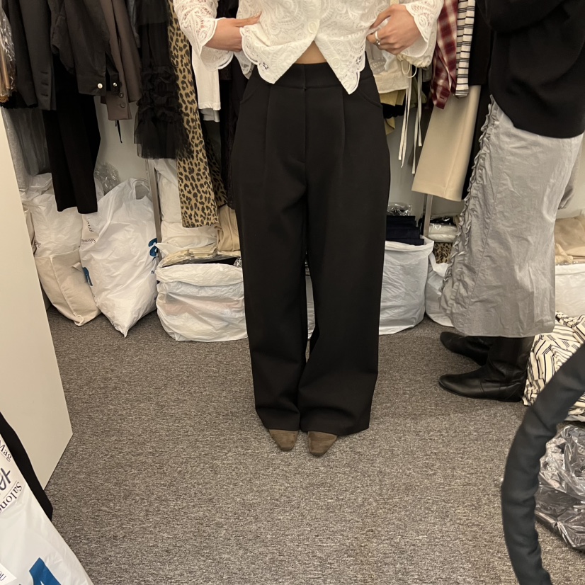 SALONDEMAG韓國直郵㊣女士新款休閑職業真品熱賣人氣休閑褲SALONDEMAG休閑褲圖色3