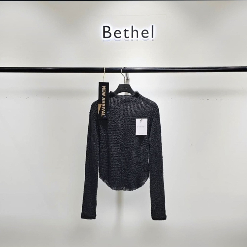 BETHEL韓國代購㊣女裝新款25秋冬職業人氣時尚推薦熱賣針織衫BETHEL針織衫圖色3