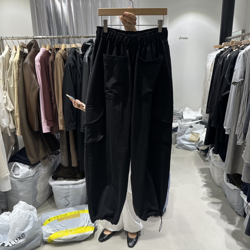 GREEK韓國代購㊣女士新品休閑時尚推薦25秋冬熱賣真品休閑褲GREEK休閑褲圖色2