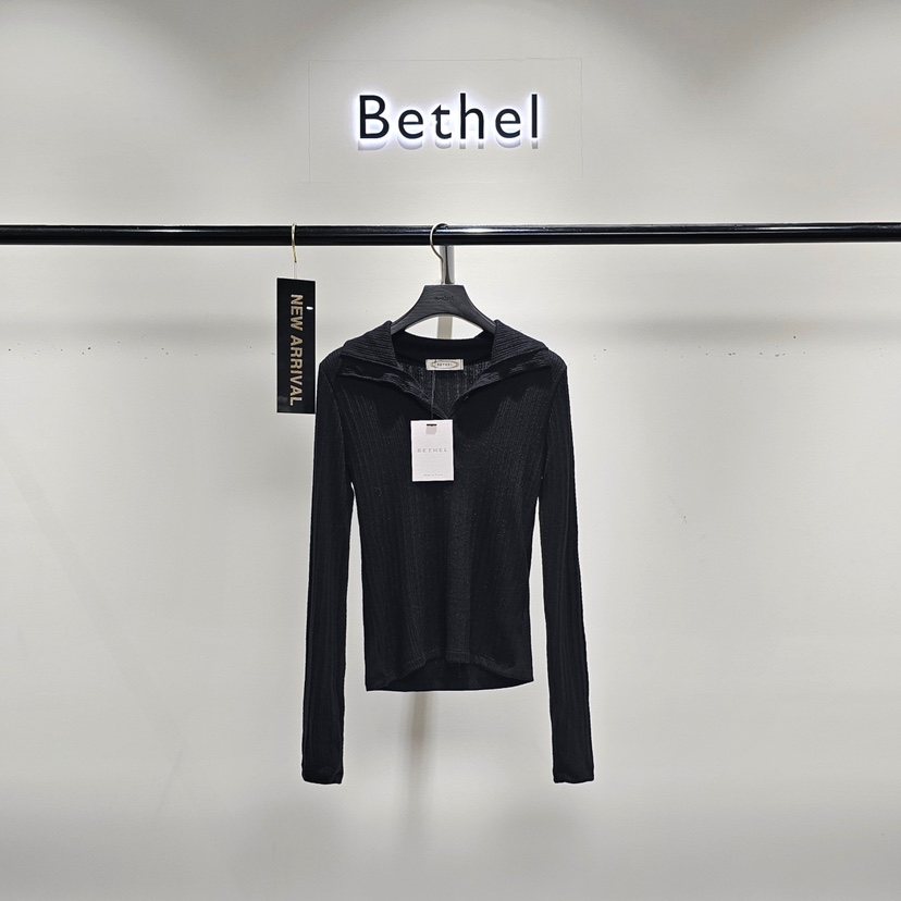 BETHEL韓國代購㊣女裝新款25秋冬休閑人氣推薦真品職業針織衫BETHEL針織衫圖色4