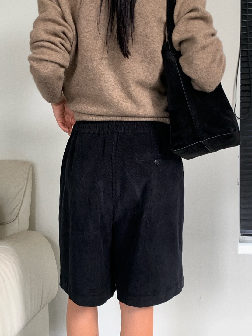 REGULARLY/PLACOR韓國直郵㊣女裝新品人氣時尚職業短褲燈心絨REGULARLY/PLACOR短褲