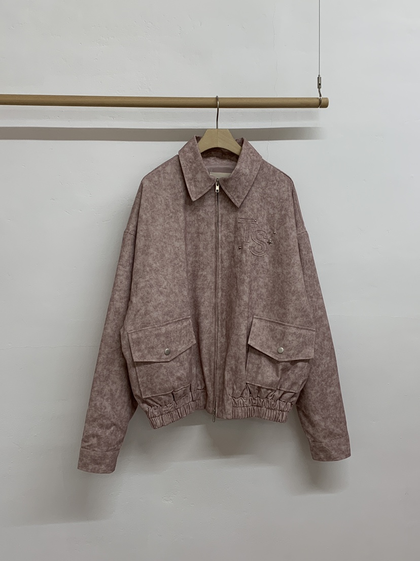 MORE THAN-P東大門㊣實拍女士新品25秋冬人氣時尚熱賣夾克MORE THAN夾克圖色1