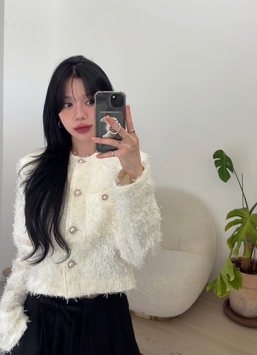 AMUSE SEOUL東大門㊣直郵女士新款25秋冬推薦職業休閑夾克AMUSE SEOUL夾克
