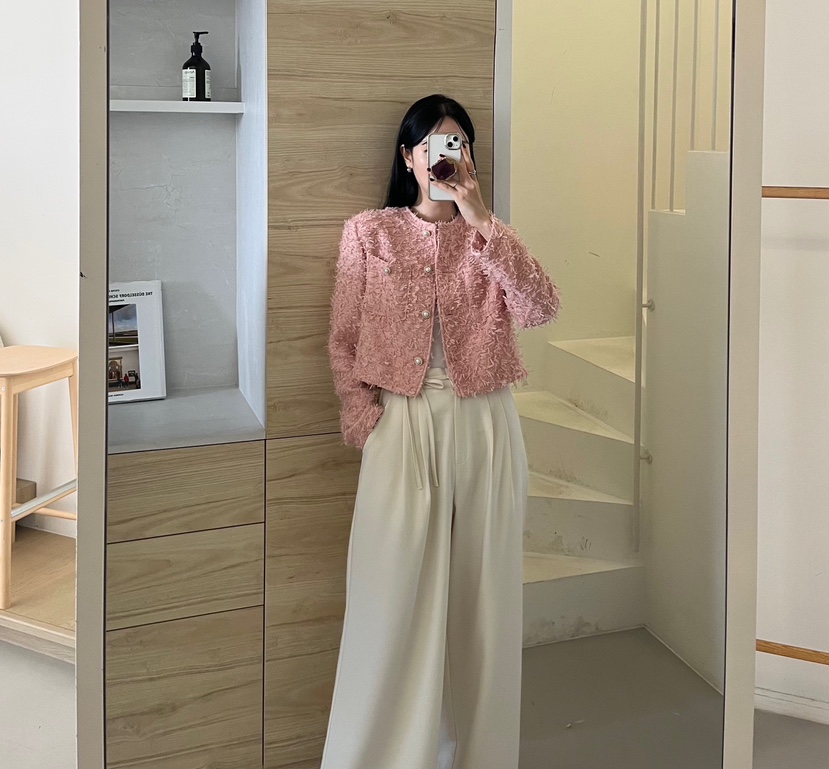 AMUSE SEOUL東大門㊣直郵女士新款25秋冬推薦職業休閑夾克AMUSE SEOUL夾克