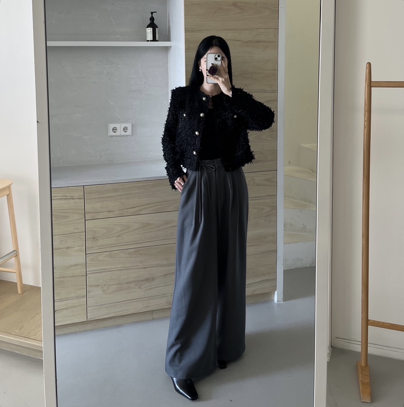 AMUSE SEOUL東大門㊣直郵女士新款25秋冬推薦職業休閑夾克AMUSE SEOUL夾克