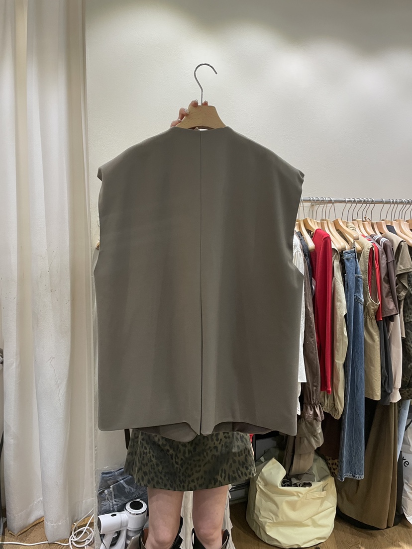 AUVERFIT東大門㊣實拍女裝新品休閑職業時尚人氣熱賣25秋冬馬甲AUVERFIT馬甲