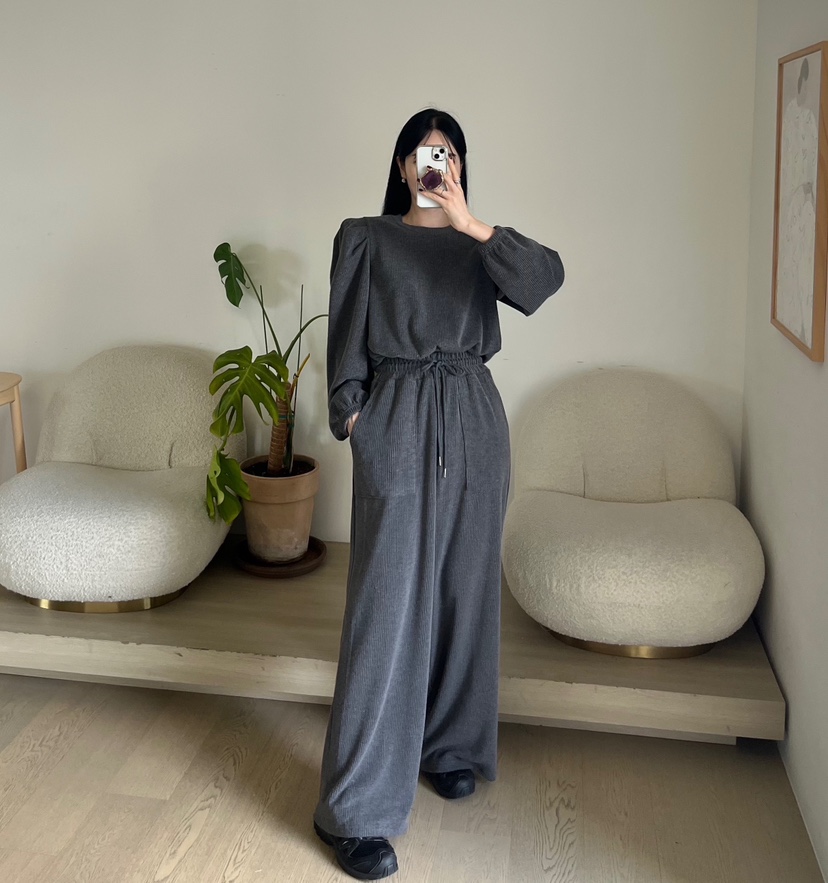 AMUSE SEOUL韓國直郵㊣女裝新款人氣休閑職業25秋冬休閑褲AMUSE SEOUL休閑褲