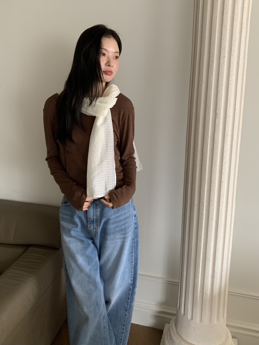 LOVE MY SANTA東大門㊣實拍女裝新品推薦真品休閑長袖T恤Santa/LOVE MY SANTA長袖T恤圖色4
