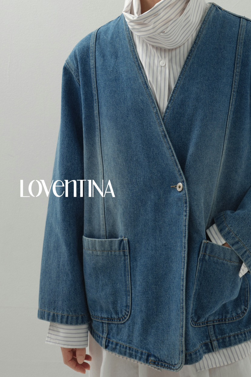 GENTLE B/LOVENTINA東大門㊣實拍女士新品推薦休閑人氣夾克GENTLE B/LOVENTINA夾克