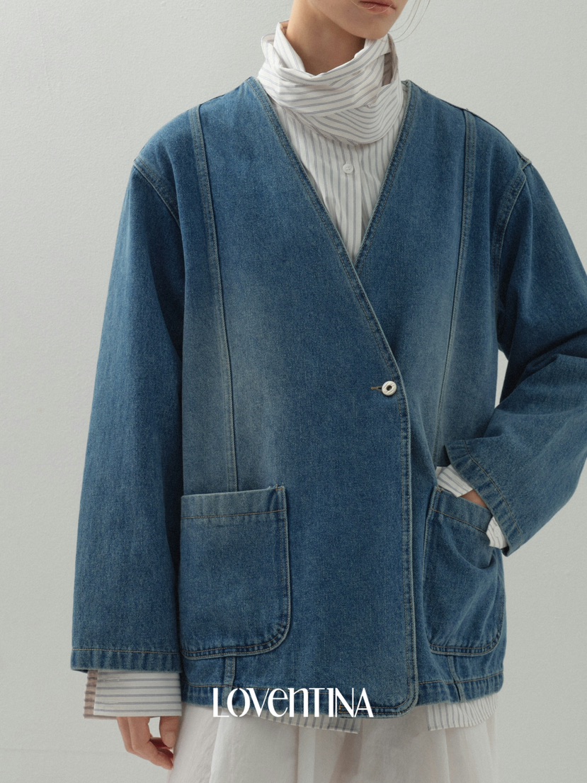 GENTLE B/LOVENTINA東大門㊣實拍女士新品推薦休閑人氣夾克GENTLE B/LOVENTINA夾克