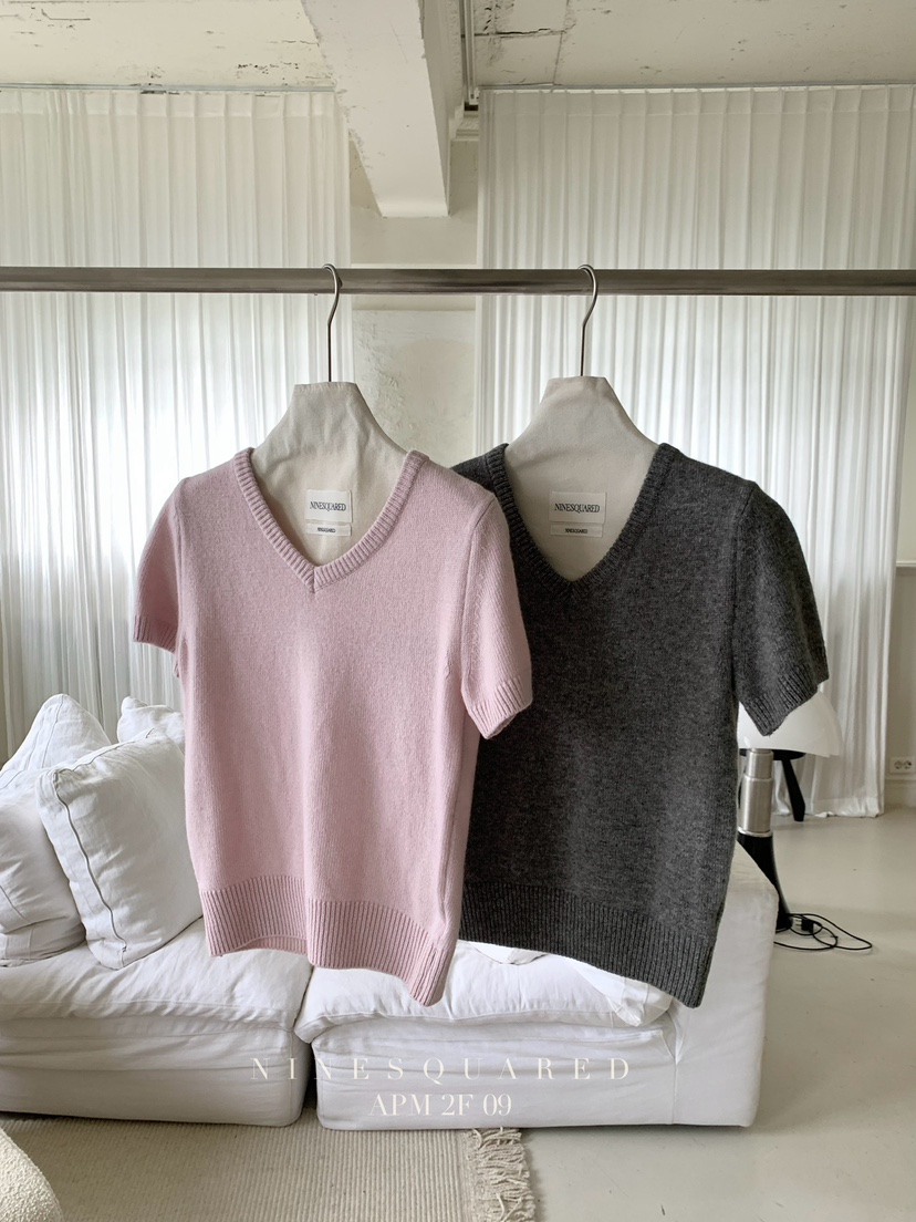 NINESQUARED東大門㊣直郵女裝新品職業推薦25秋冬針織衫羊絨NINESQUARED針織衫