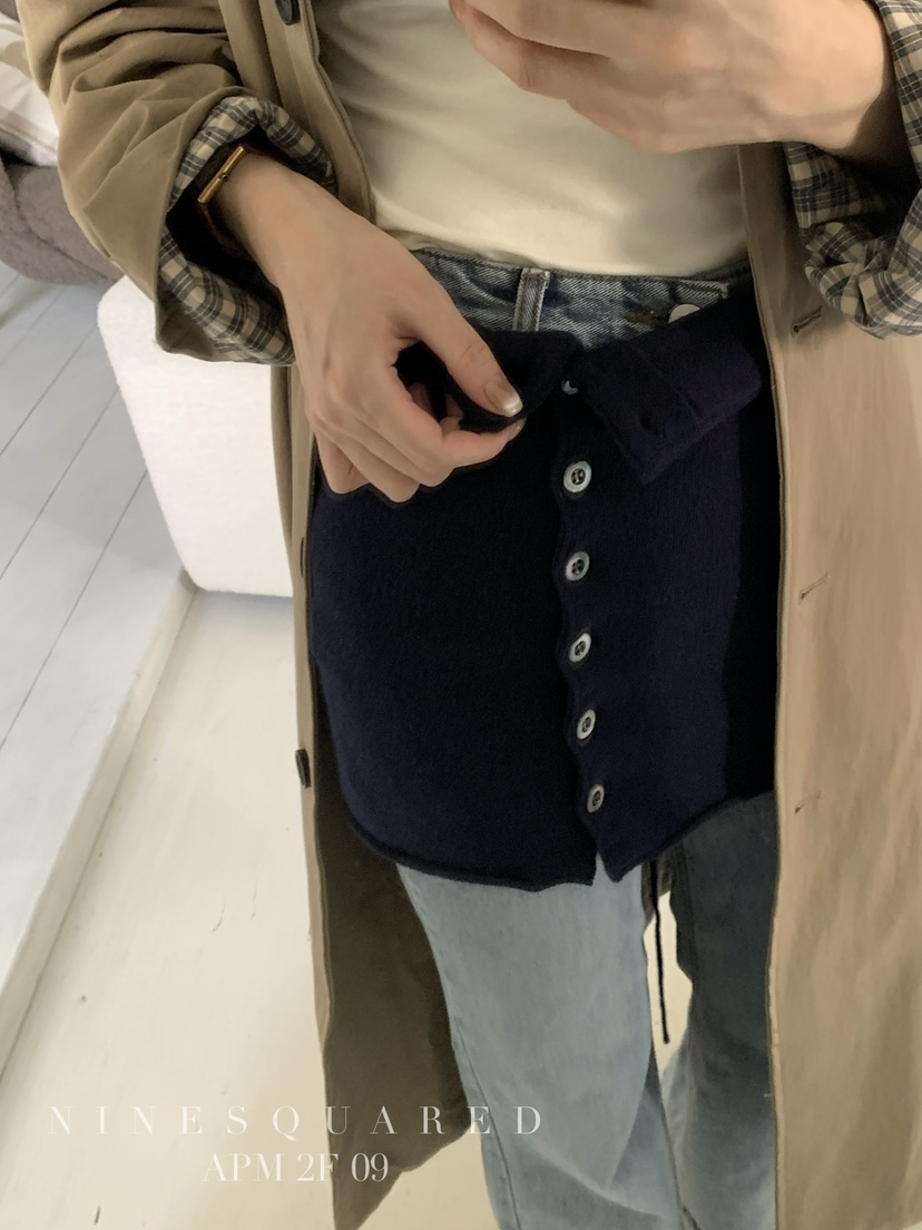 NINESQUARED東大門㊣直郵女裝新款推薦時尚25秋冬真品長款風衣NINESQUARED長款風衣