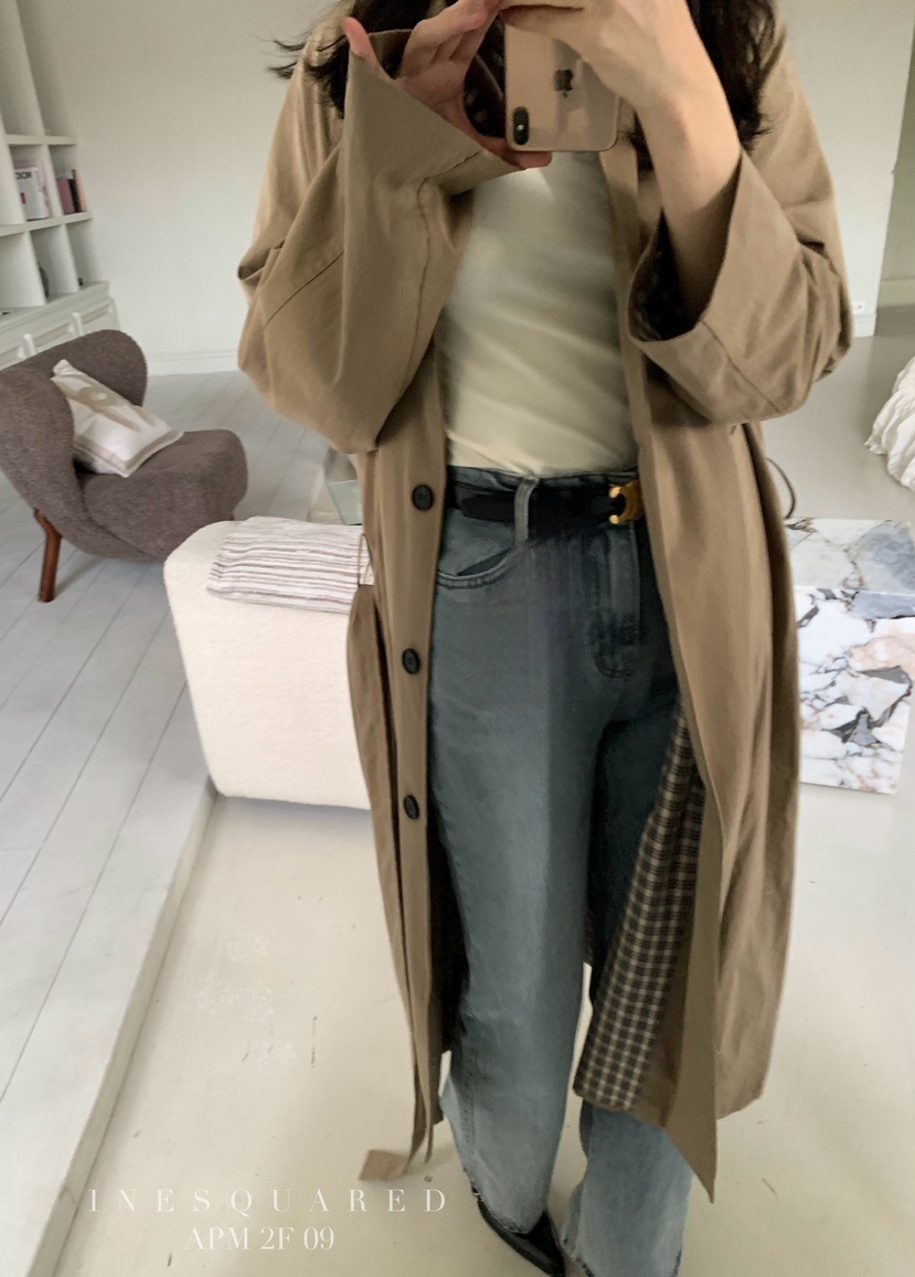 NINESQUARED東大門㊣直郵女士新款推薦休閑時尚牛仔褲不含腰帶NINESQUARED牛仔褲