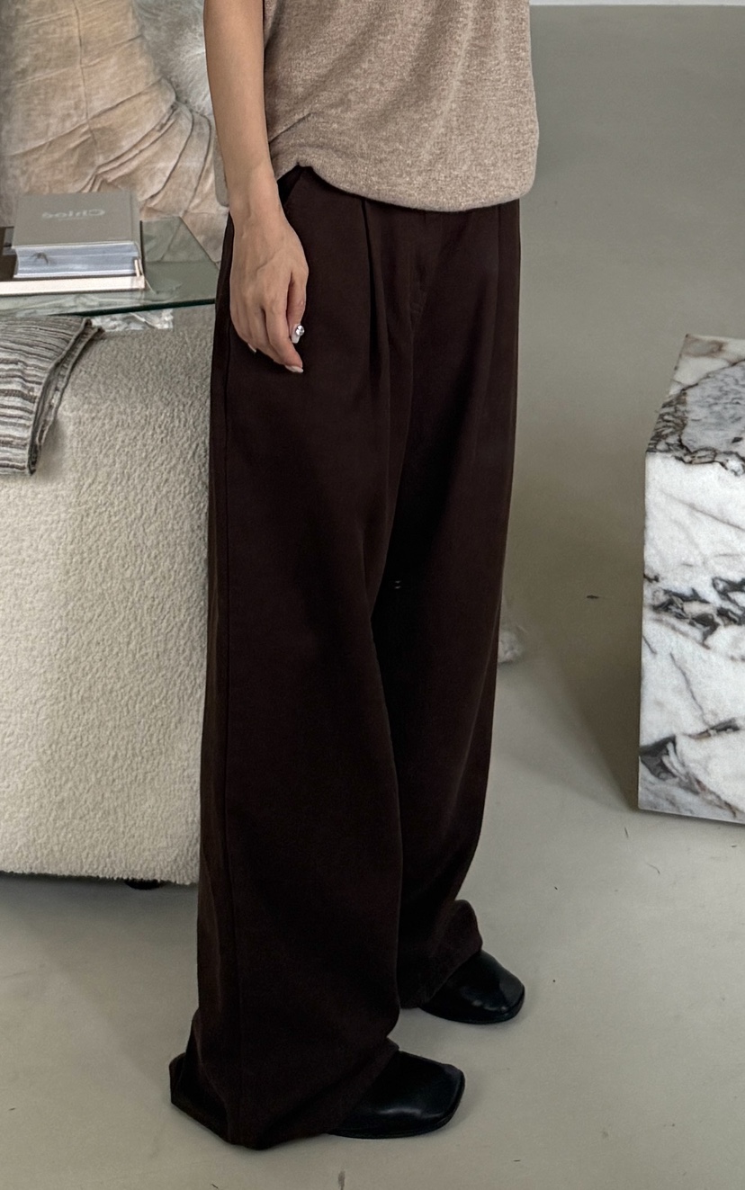 NINESQUARED東大門㊣代購女士新品真品推薦人氣休閑褲不含腰帶NINESQUARED休閑褲圖色2