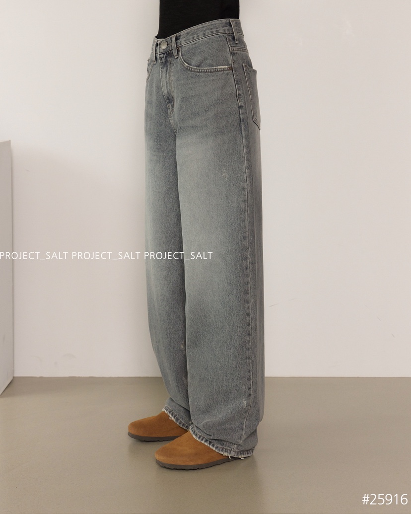 PROJECT SALT韓國代購㊣女士新款熱賣牛仔褲不含腰帶PROJECTSALT牛仔褲