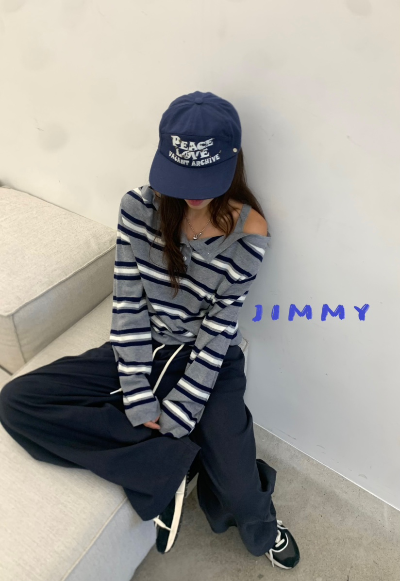 JIMMY東大門㊣代購女士新品人氣25秋冬推薦休閑時尚真品休閑褲JIMMY/REMAKE休閑褲