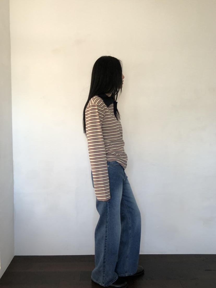 THE CAMEL東大門㊣代購女士新款休閑長袖T恤the came_l 家長袖T恤