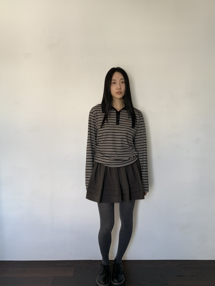 THE CAMEL東大門㊣代購女士新款休閑長袖T恤the came_l 家長袖T恤