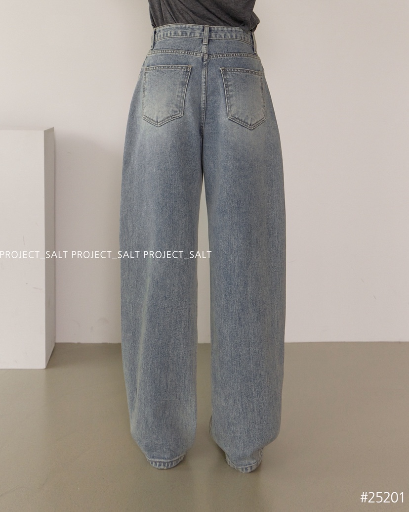 PROJECT SALT東大門㊣代購女裝新品休閑牛仔褲PROJECTSALT牛仔褲