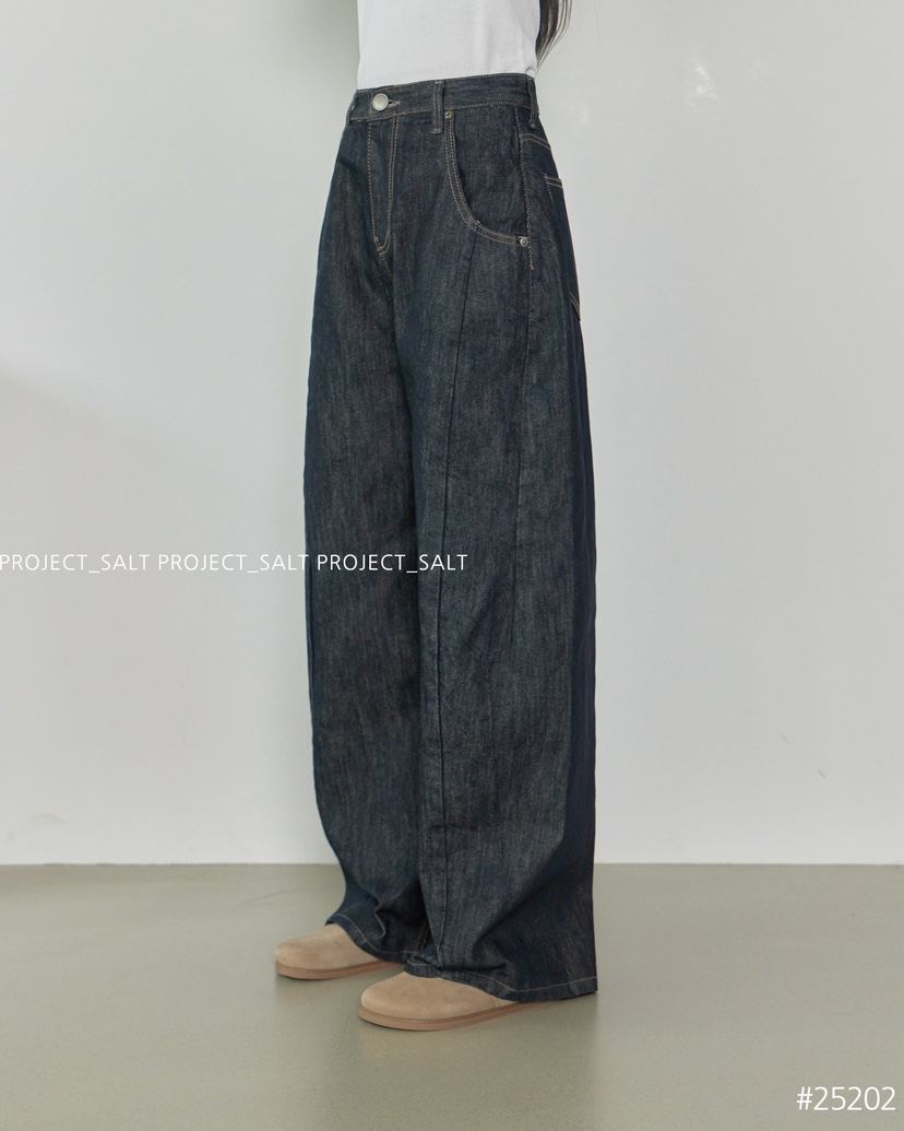 PROJECT SALT東大門㊣實拍女士新品休閑牛仔褲PROJECTSALT牛仔褲