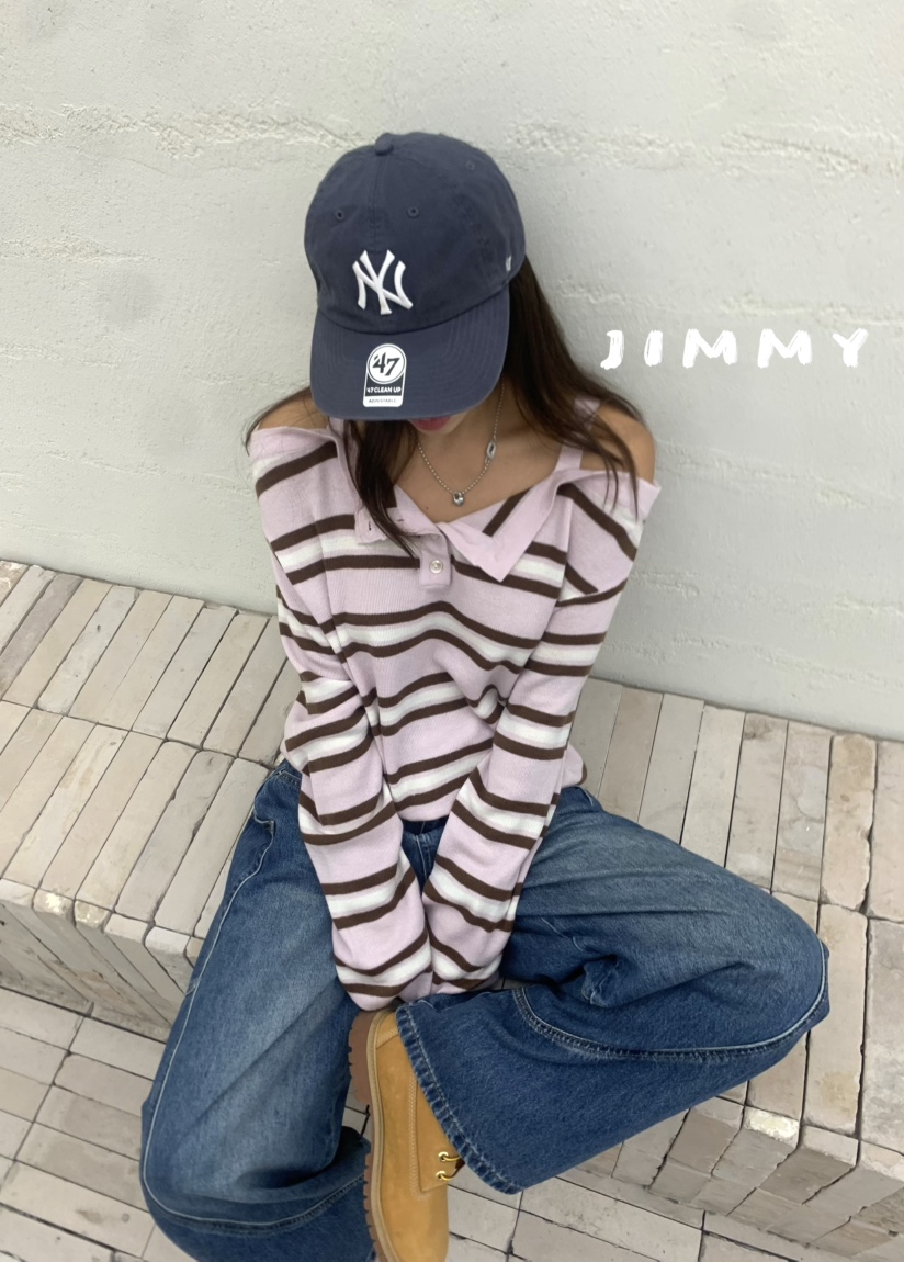 JIMMY東大門㊣直郵女士新款休閑時尚人氣熱賣25秋冬針織衫單排扣JIMMY/REMAKE針織衫