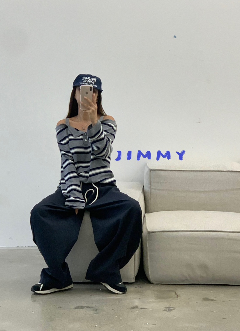 JIMMY東大門㊣直郵女士新款休閑時尚人氣熱賣25秋冬針織衫單排扣JIMMY/REMAKE針織衫