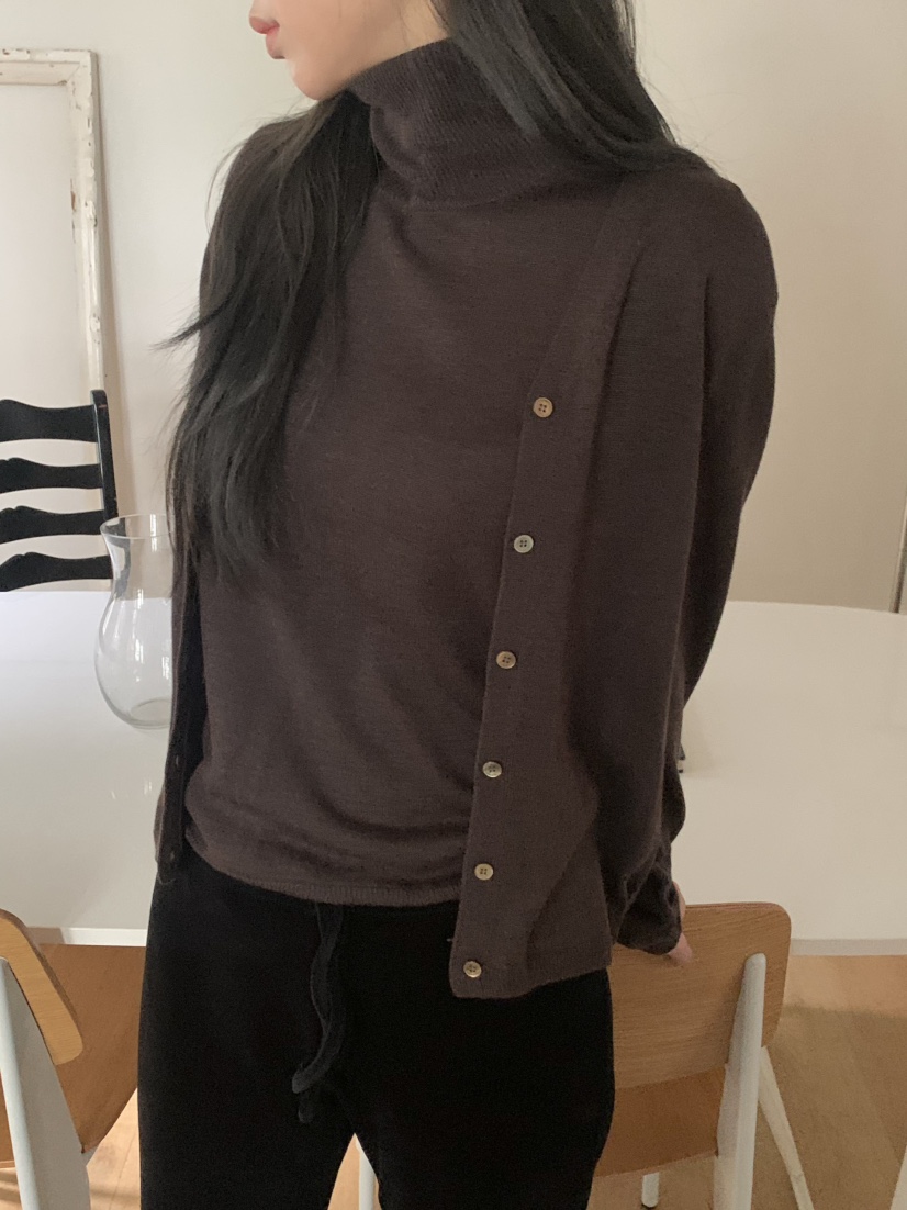 LEGACY東大門㊣代購女裝新品真品25秋冬時尚職業針織衫開衫LEGACY針織衫