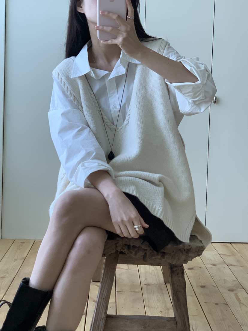 FRILL-T東大門㊣實拍女裝新品25秋冬熱賣休閑時尚吊帶背心FRILL-T吊帶/背心