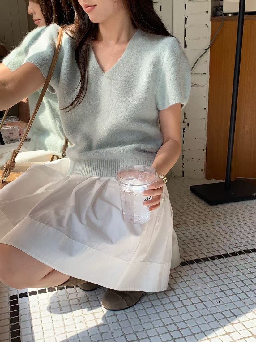FRILL-T東大門㊣代購女裝新款熱賣25秋冬休閑時尚人氣針織衫FRILL-T針織衫