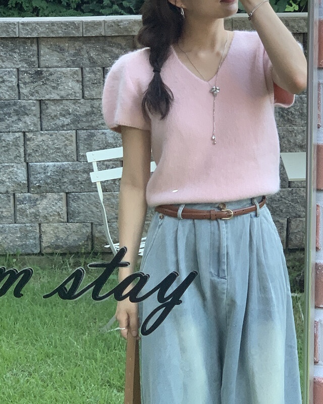 FRILL-T東大門㊣代購女裝新款熱賣25秋冬休閑時尚人氣針織衫FRILL-T針織衫