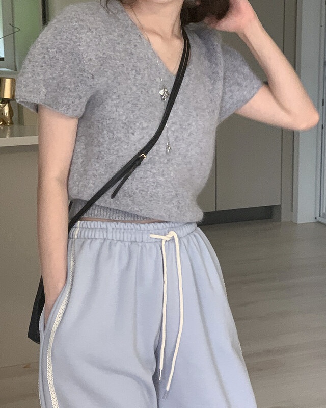 FRILL-T東大門㊣代購女裝新款熱賣25秋冬休閑時尚人氣針織衫FRILL-T針織衫