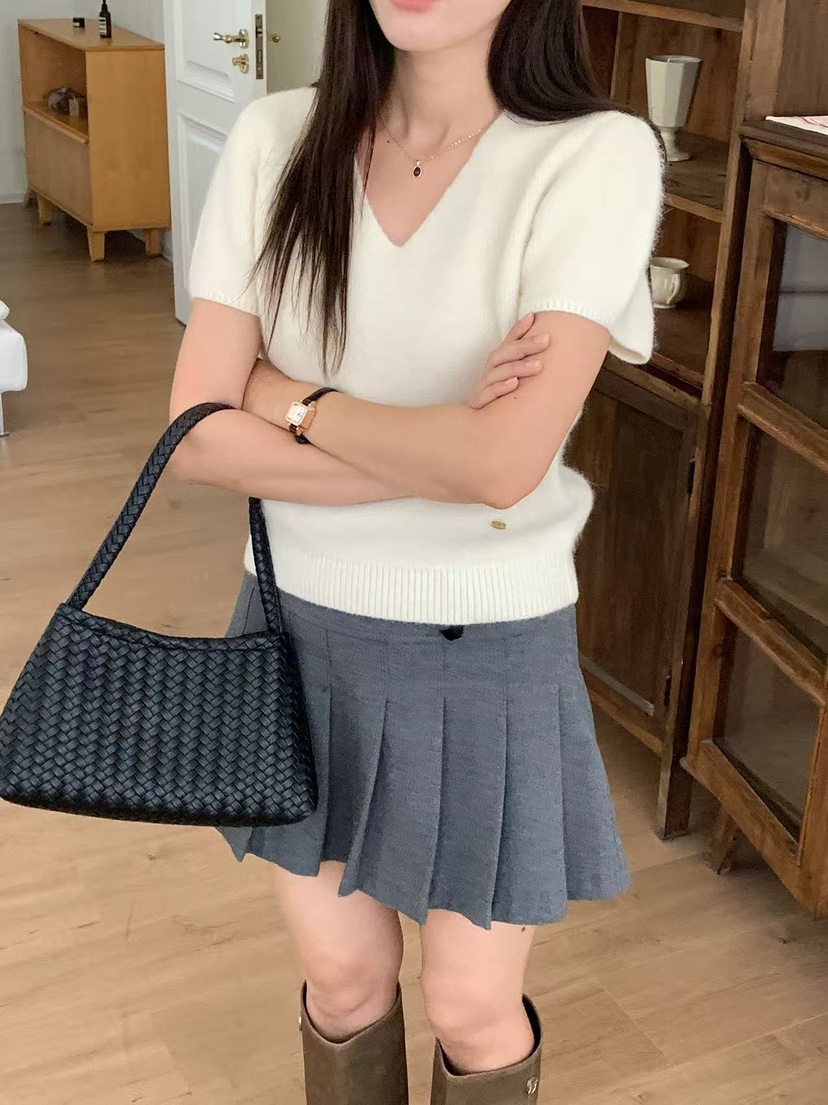 FRILL-T東大門㊣代購女裝新款熱賣25秋冬休閑時尚人氣針織衫FRILL-T針織衫