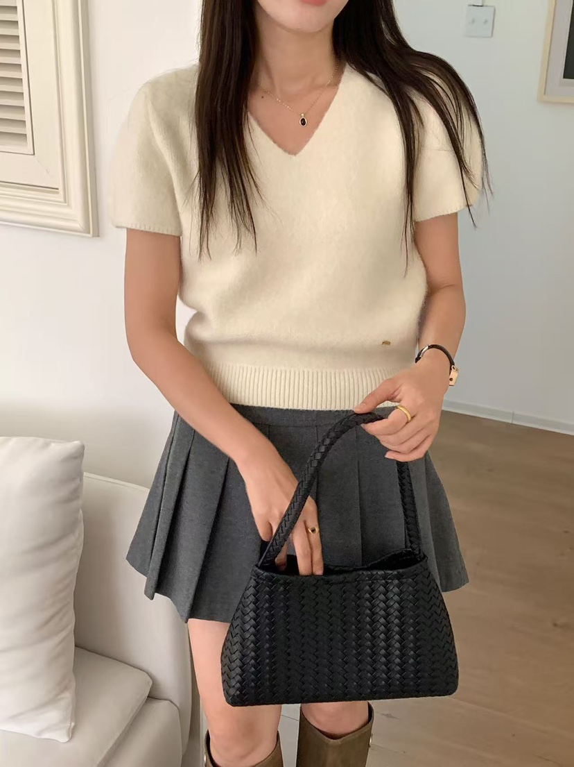 FRILL-T東大門㊣代購女裝新款熱賣25秋冬休閑時尚人氣針織衫FRILL-T針織衫