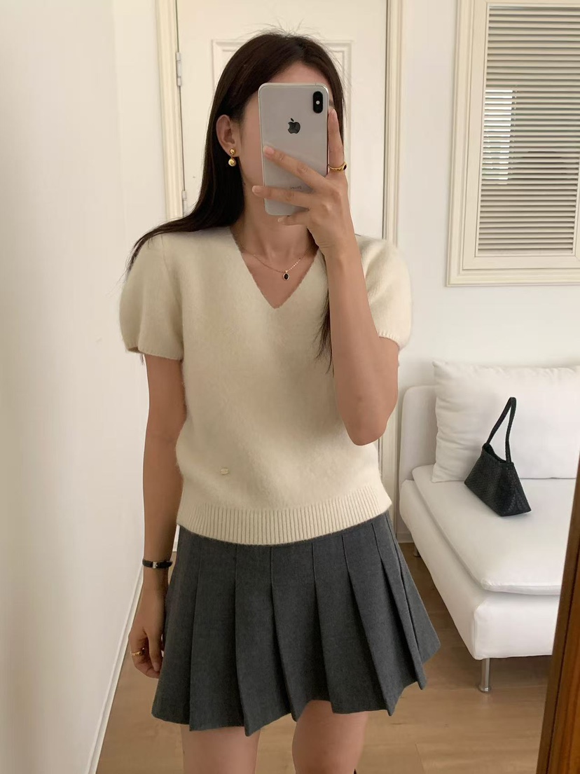 FRILL-T東大門㊣代購女裝新款熱賣25秋冬休閑時尚人氣針織衫FRILL-T針織衫