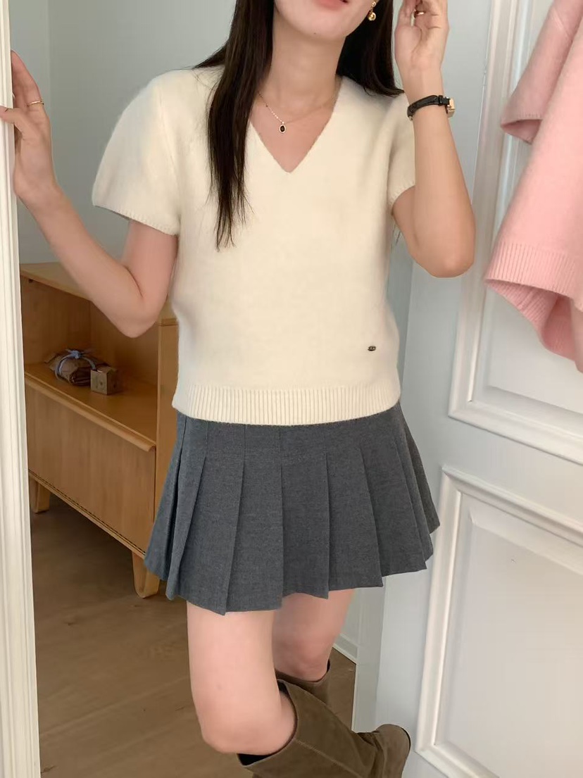 FRILL-T東大門㊣代購女裝新款熱賣25秋冬休閑時尚人氣針織衫FRILL-T針織衫