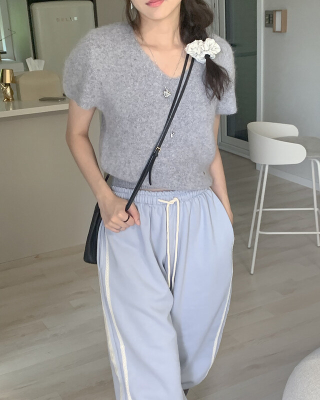 FRILL-T東大門㊣代購女裝新款熱賣25秋冬休閑時尚人氣針織衫FRILL-T針織衫圖色4