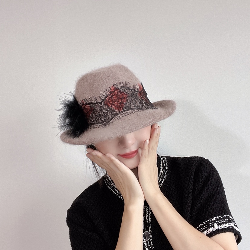 LOVELY HAT東大門㊣實拍女裝新款推薦真品職業25秋冬熱賣帽子LOVELY HAT帽子