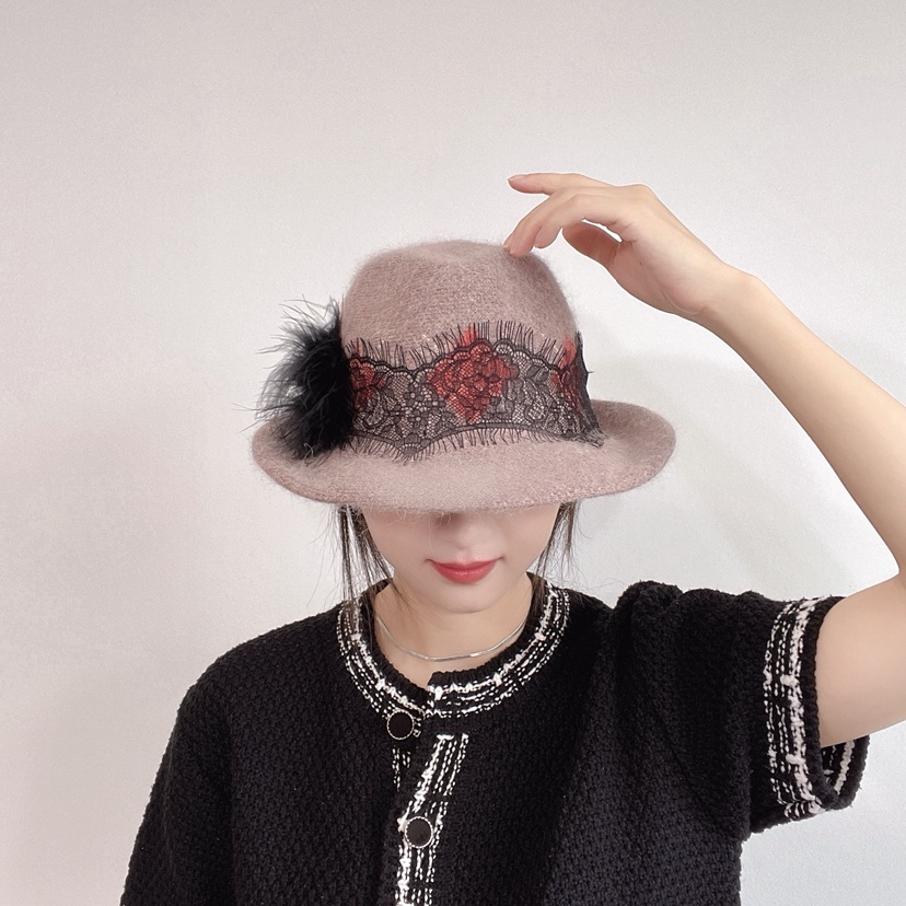 LOVELY HAT東大門㊣實拍女裝新款推薦真品職業25秋冬熱賣帽子LOVELY HAT帽子
