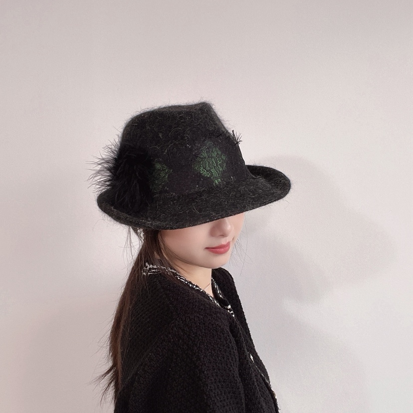 LOVELY HAT東大門㊣實拍女裝新款推薦真品職業25秋冬熱賣帽子LOVELY HAT帽子