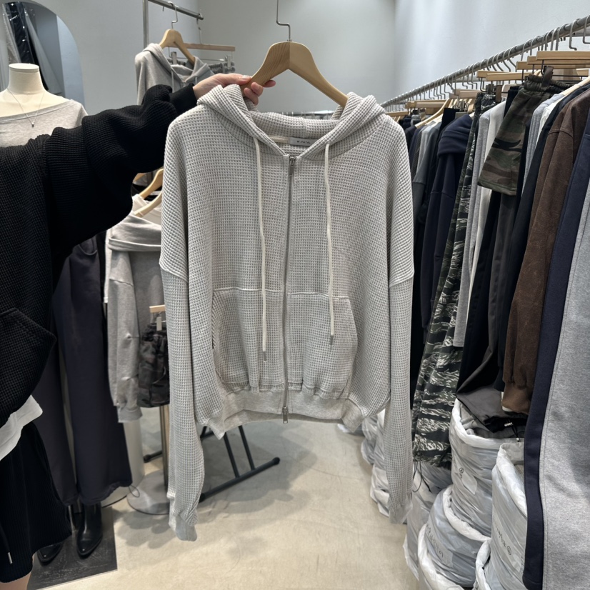 W.FATAL東大門㊣代購女裝新品25秋冬職業熱賣夾克拉鏈連帽W.FATAL夾克